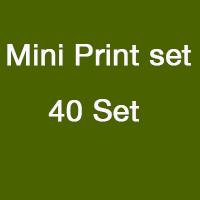 40 set mini prints